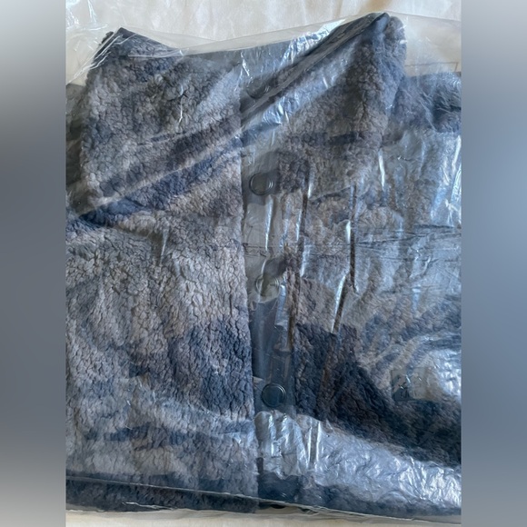 Billabong Switchback Pullover Womens Half-Snap Jacket - Charcoal NWT - Picture 10 of 11